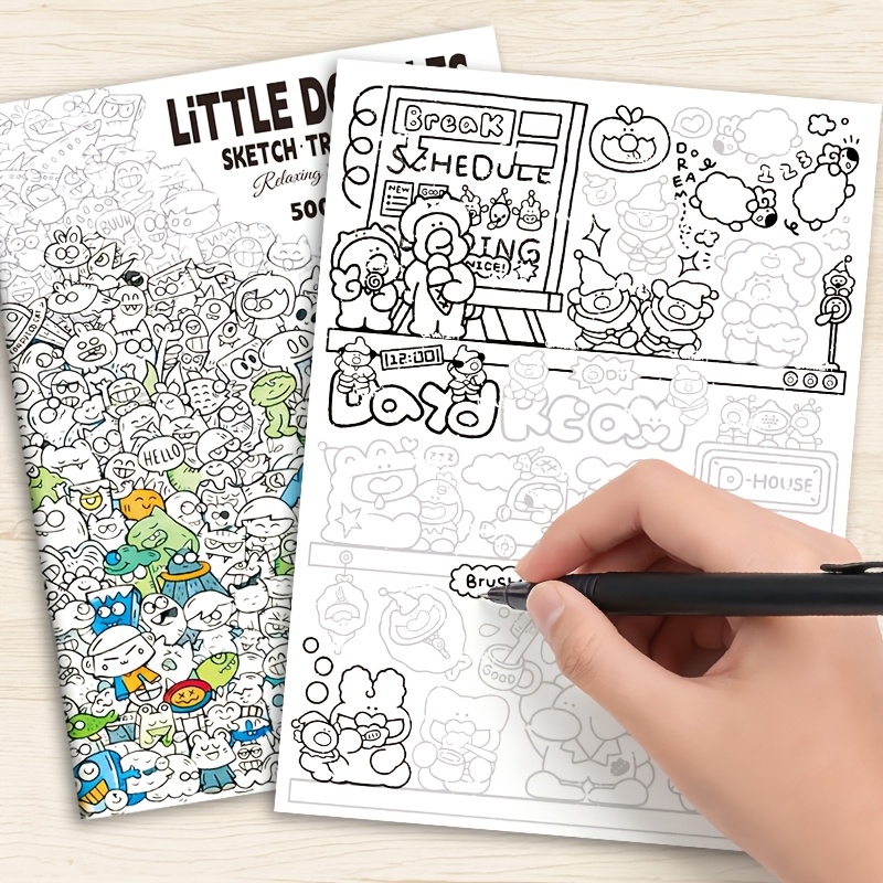 Stress-Relief Doodles Coloring - đánh giá và giá Adult Coloring Book Stress Relief