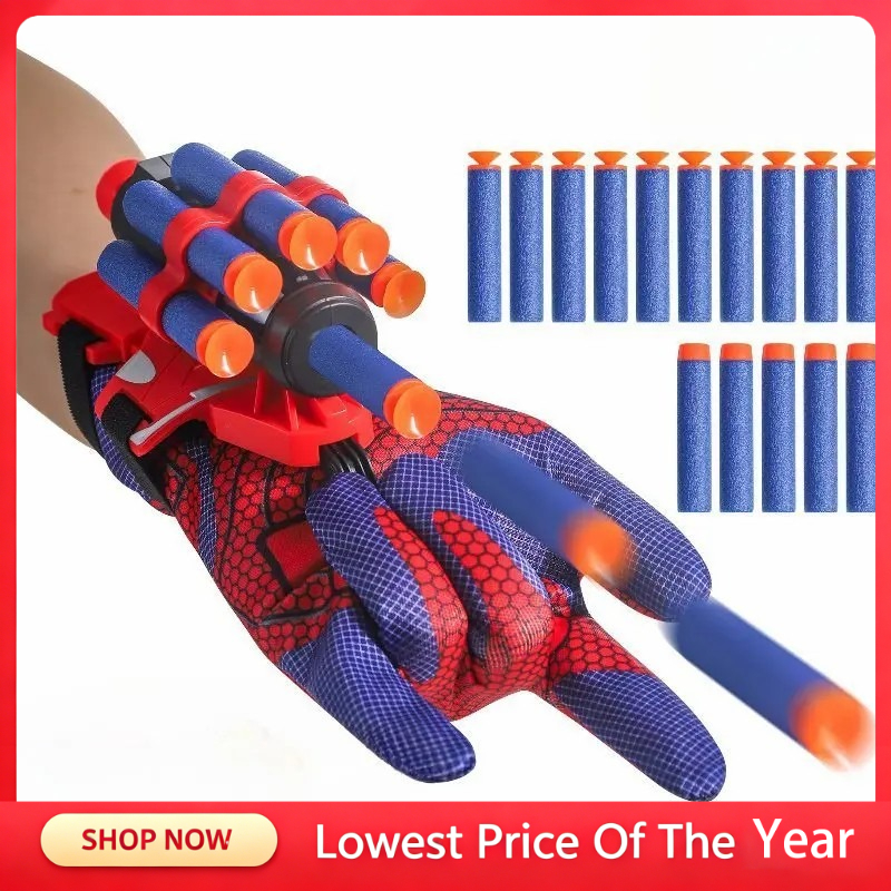 Halloween Gloves Web Shooter T - đánh giá và giá Movies