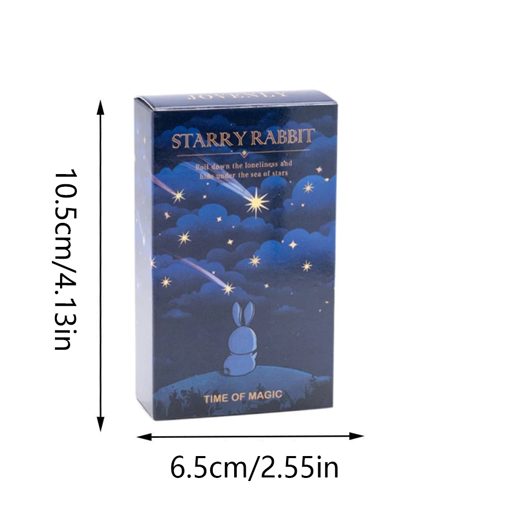 Creative Starry Rabbit Tarot C - đánh giá và giá Tarot Deck With Guidebook