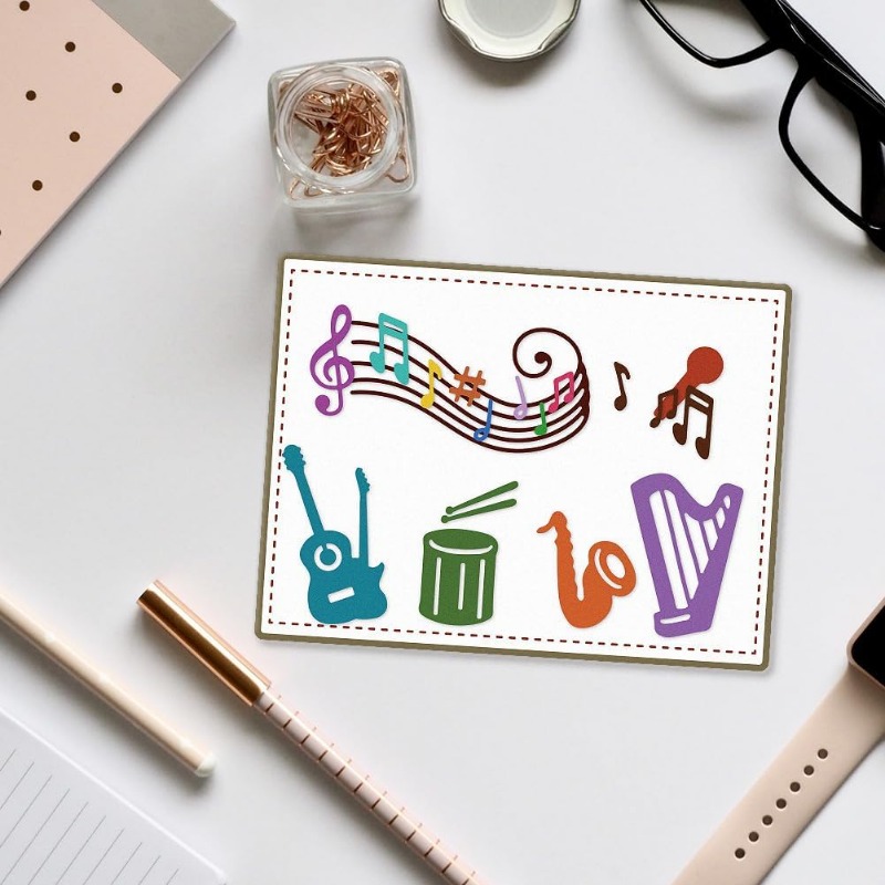 2pcs 27 Styles Musical Note Cu - đánh giá và giá Blank Sheet Music Notebook
