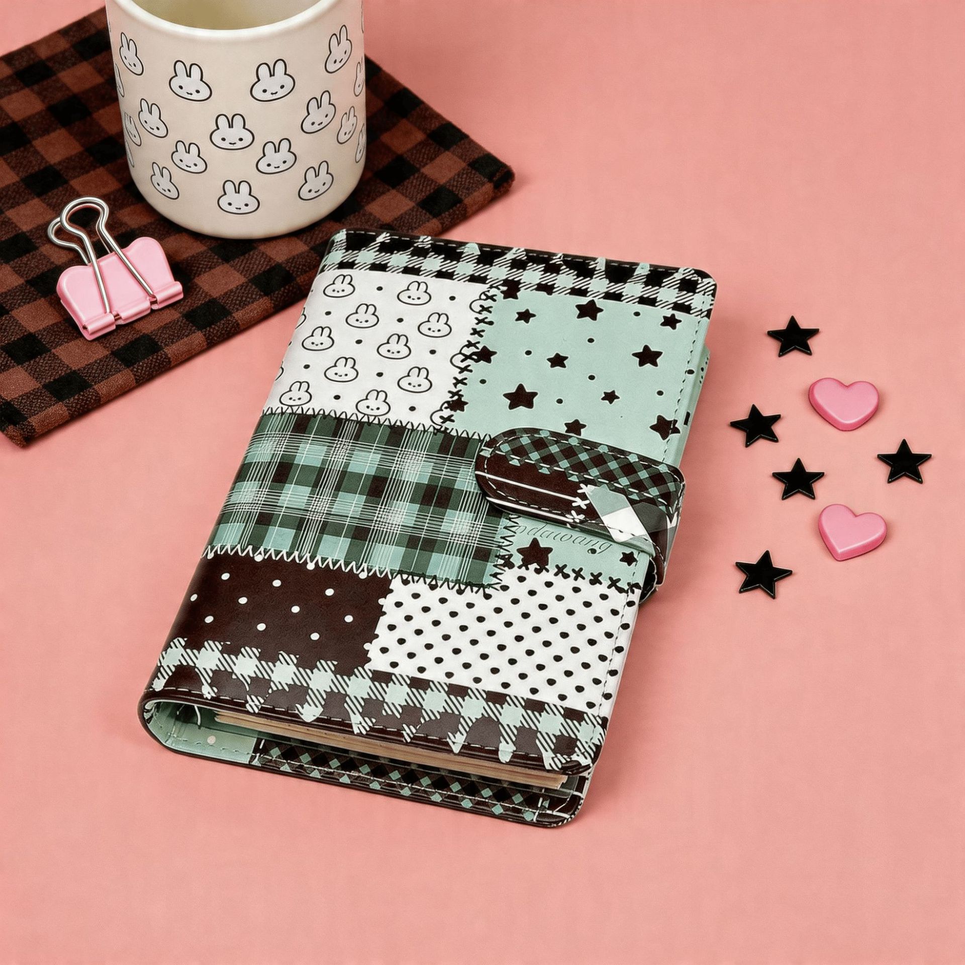 A6 Green Spliced Grid Notebook - đánh giá và giá Blank Sheet Music Notebook