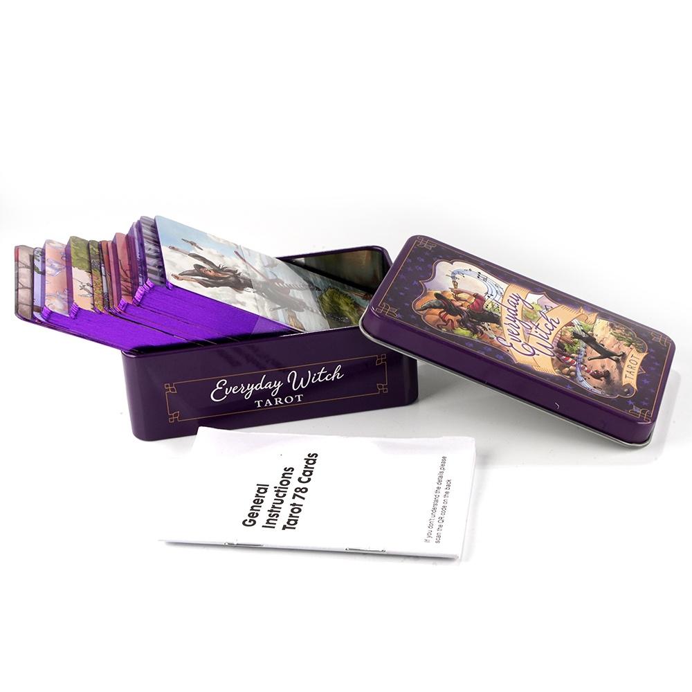 10.3*6cm Everyday Witch Tarot  - đánh giá và giá Tarot Deck With Guidebook