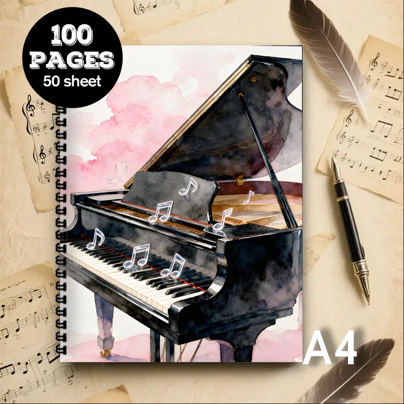 A4 Size, Music Notebook,Multi- - đánh giá và giá Blank Sheet Music Notebook
