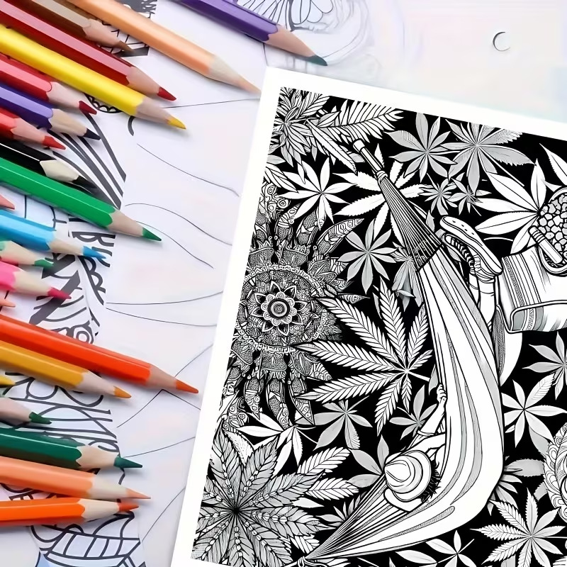 24 Pages Mandala Style, Colori - đánh giá và giá Adult Coloring Book Stress Relief