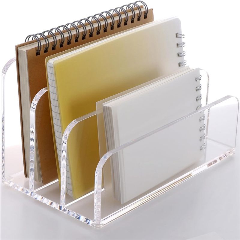 Voltvibe-3 Sections Clear Acry - đánh giá và giá Clear Acrylic Book Stand Holder